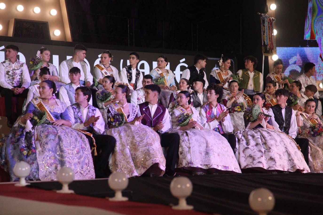 Protagonismo para Arantxa Pons y la Quintà 2023 en la proclamación de Fogueres Xàbia