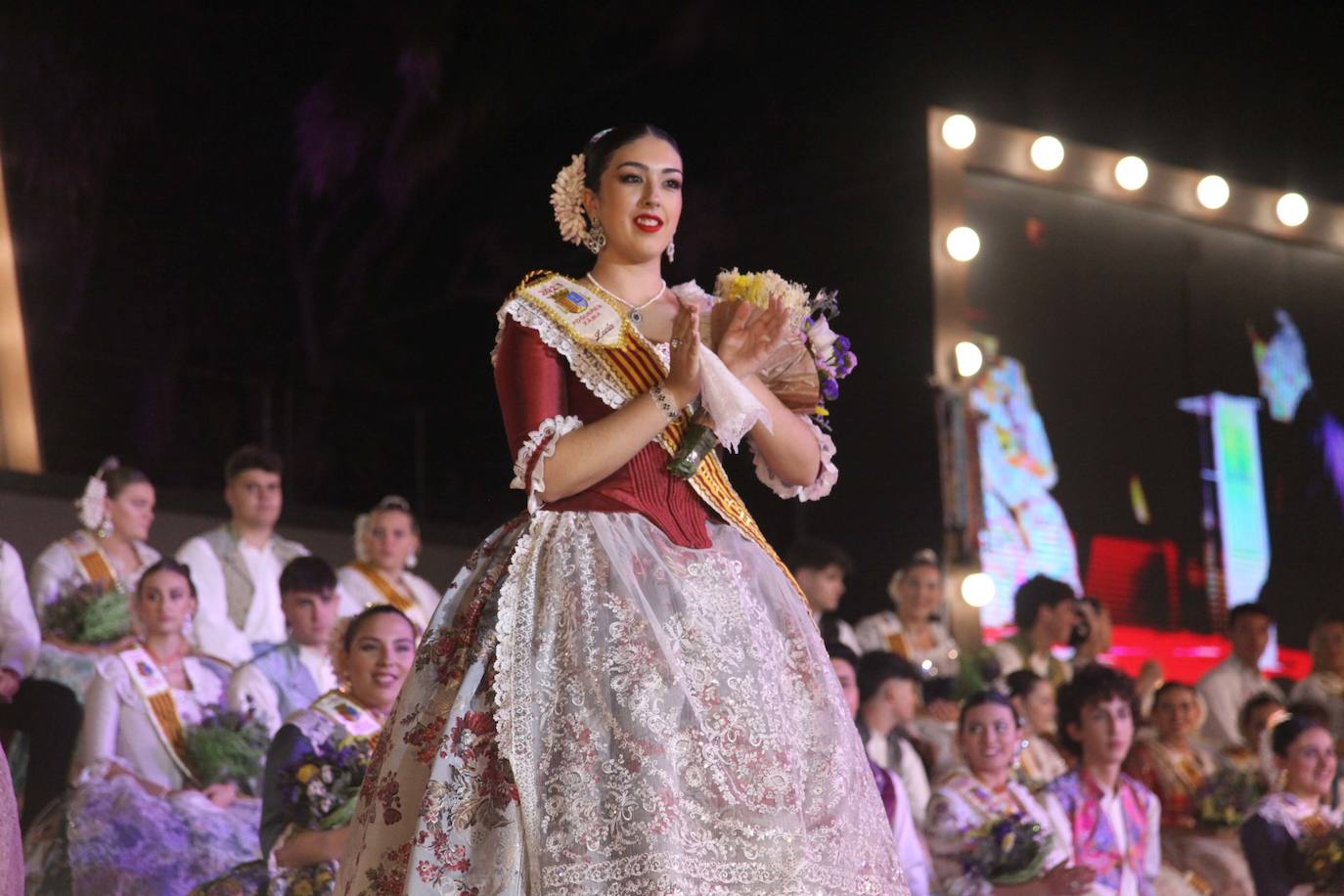 Protagonismo para Arantxa Pons y la Quintà 2023 en la proclamación de Fogueres Xàbia