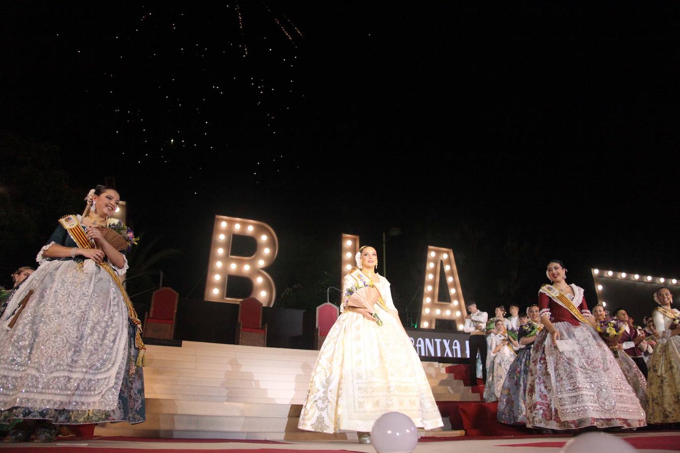 Protagonismo para Arantxa Pons y la Quintà 2023 en la proclamación de Fogueres Xàbia