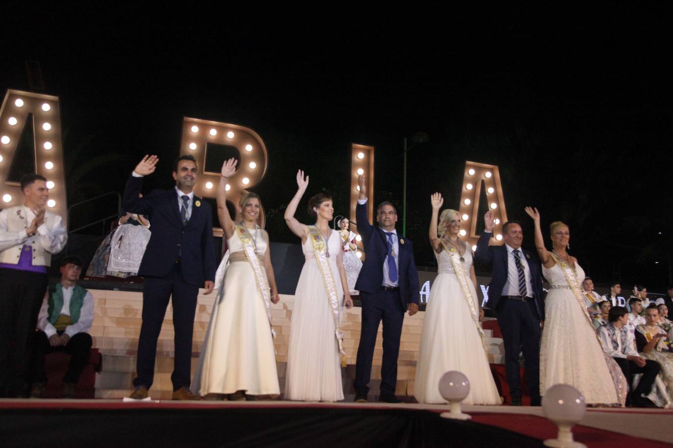 Protagonismo para Arantxa Pons y la Quintà 2023 en la proclamación de Fogueres Xàbia