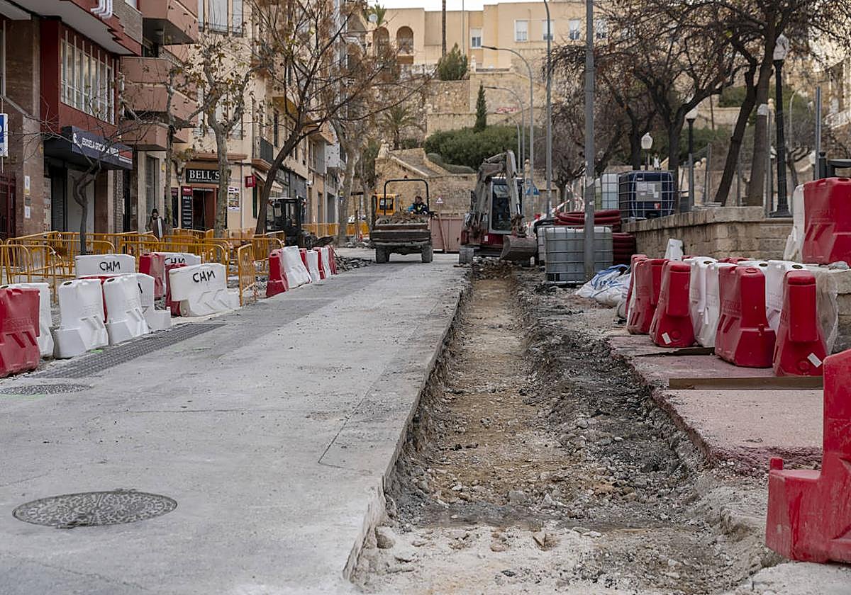 Obras en General Marvá, las cuales se incluyen en la primera modificación de crédito.