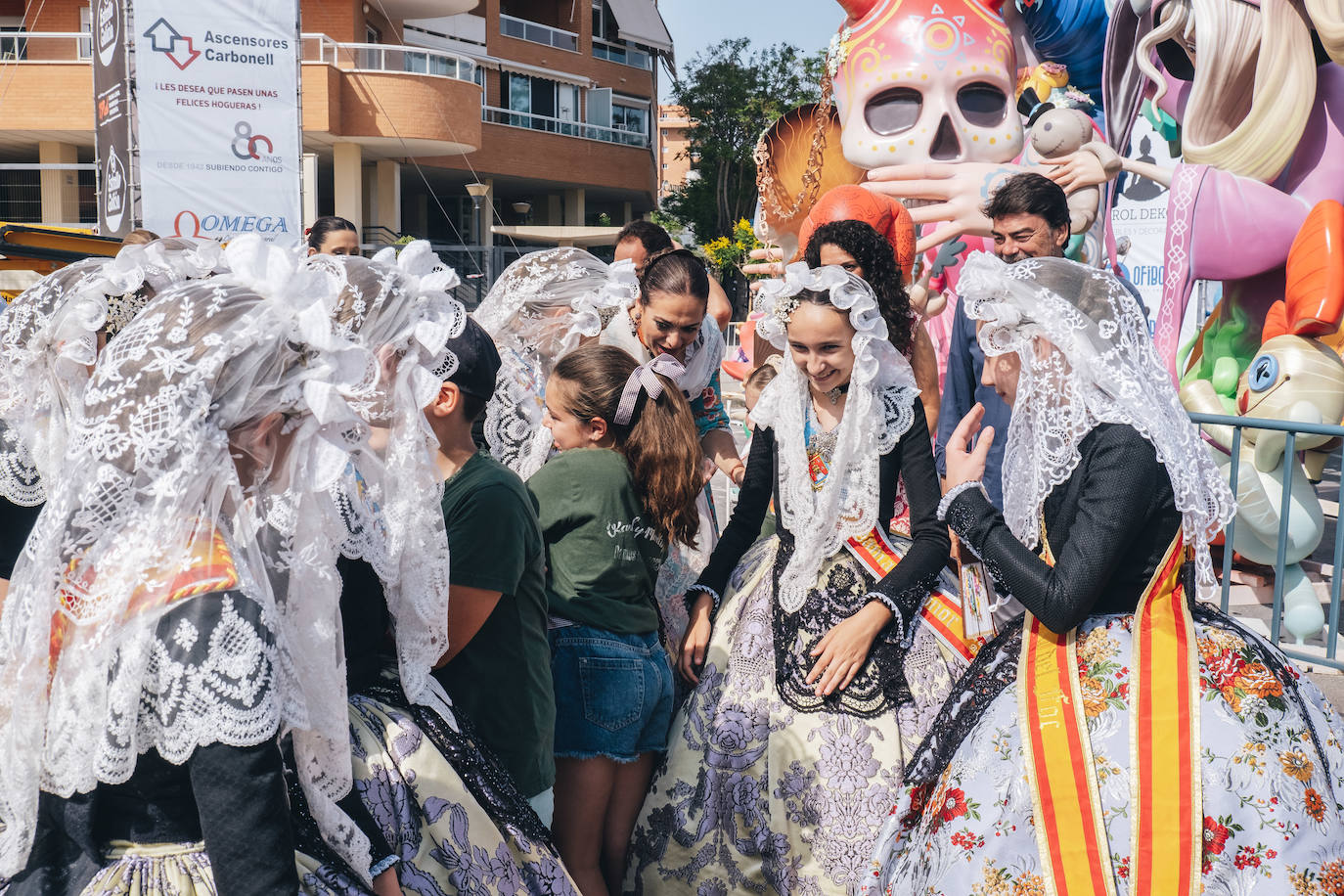 Los antigones celebran el oro de las Hogueras de Alicante