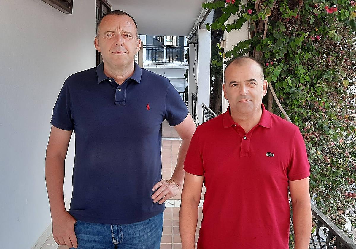 El regidor del municipio, Diego Zaragozí, y el primer teniente de alcalde, Deo Sánchez.