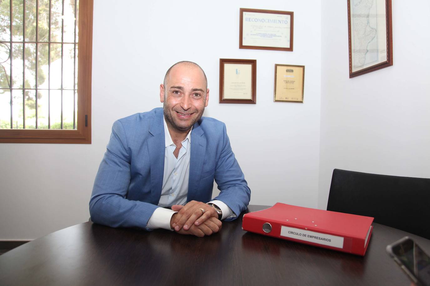 Benito Mestre Caudeli, tras ser reelegido presidente de Cedma.