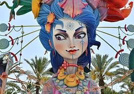 'Senti-mental' de Baver-Els Antigons, tercer premio de las Hogueras de Alicante 2023.