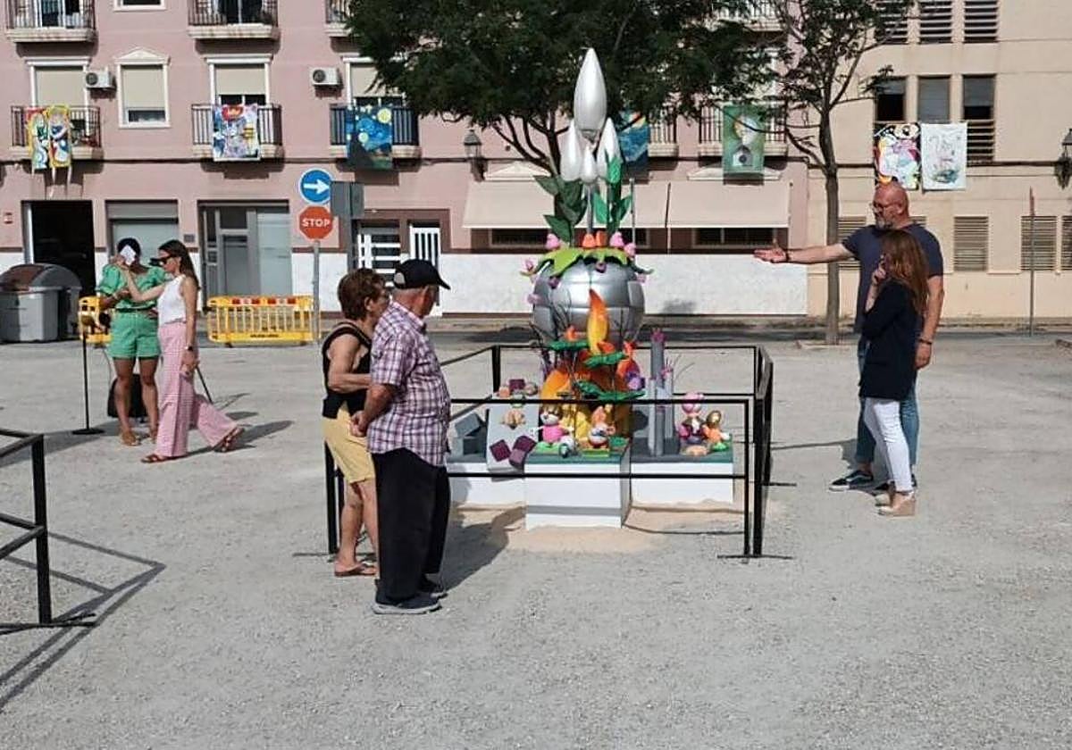 La hoguera infantil 'Madre naturaleza' ubicada en ELche.