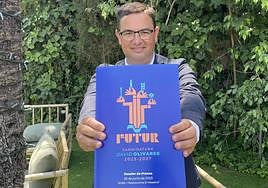 David Olivares presenta su candidatura para presidir la Federació de Fogueres.