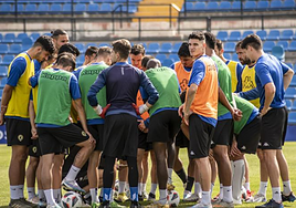 Entrenamiento del Hércules en el Rico Pérez.