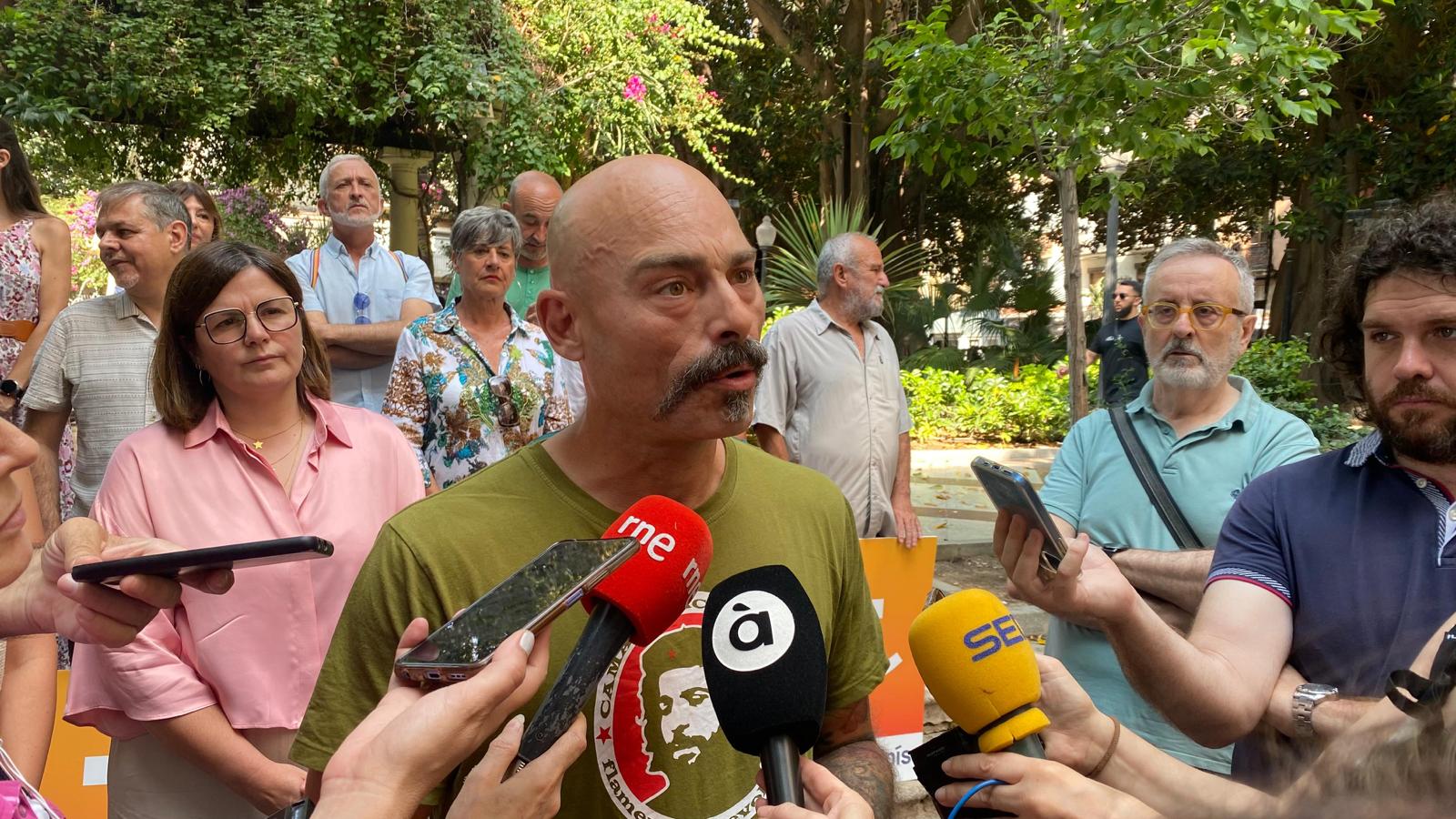 El candidato, Txema Guijarro.