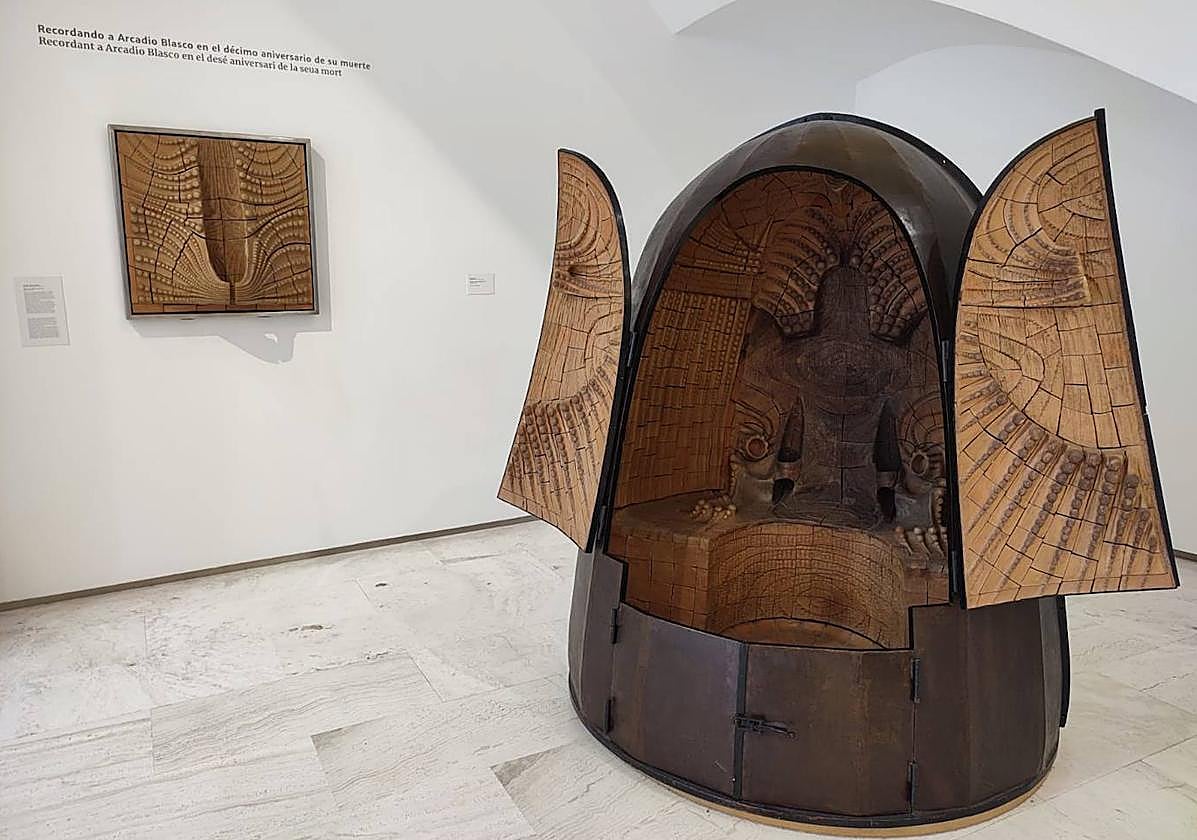 Exposición de Arcadi Blasco en el MACA.