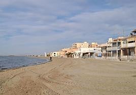 Playa de Santa Pola.