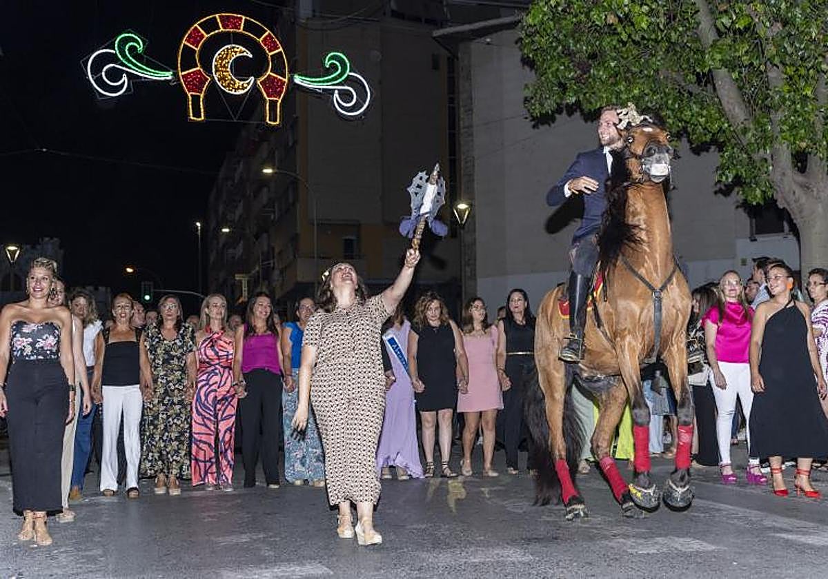 Entraeta cristiana de los Moros y Cristianos de San Blas.