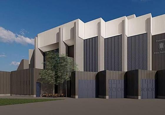 Recreación de cómo quedará el pabellón Pitiu Rochel.