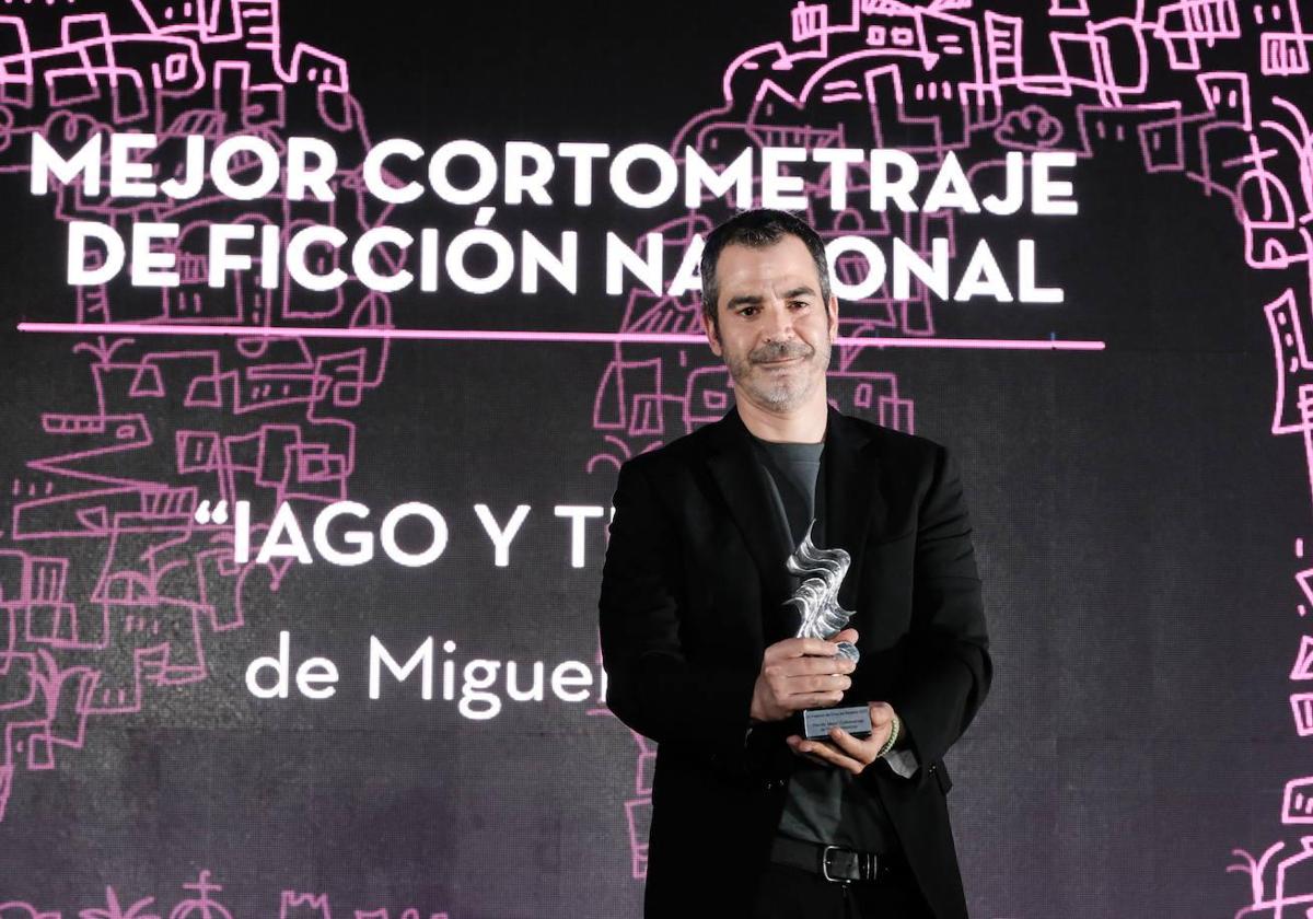 Miguel Ibáñez se alzó con el premio Mejor Cortometraje de Ficción en el Festival de Cine de Alicante.