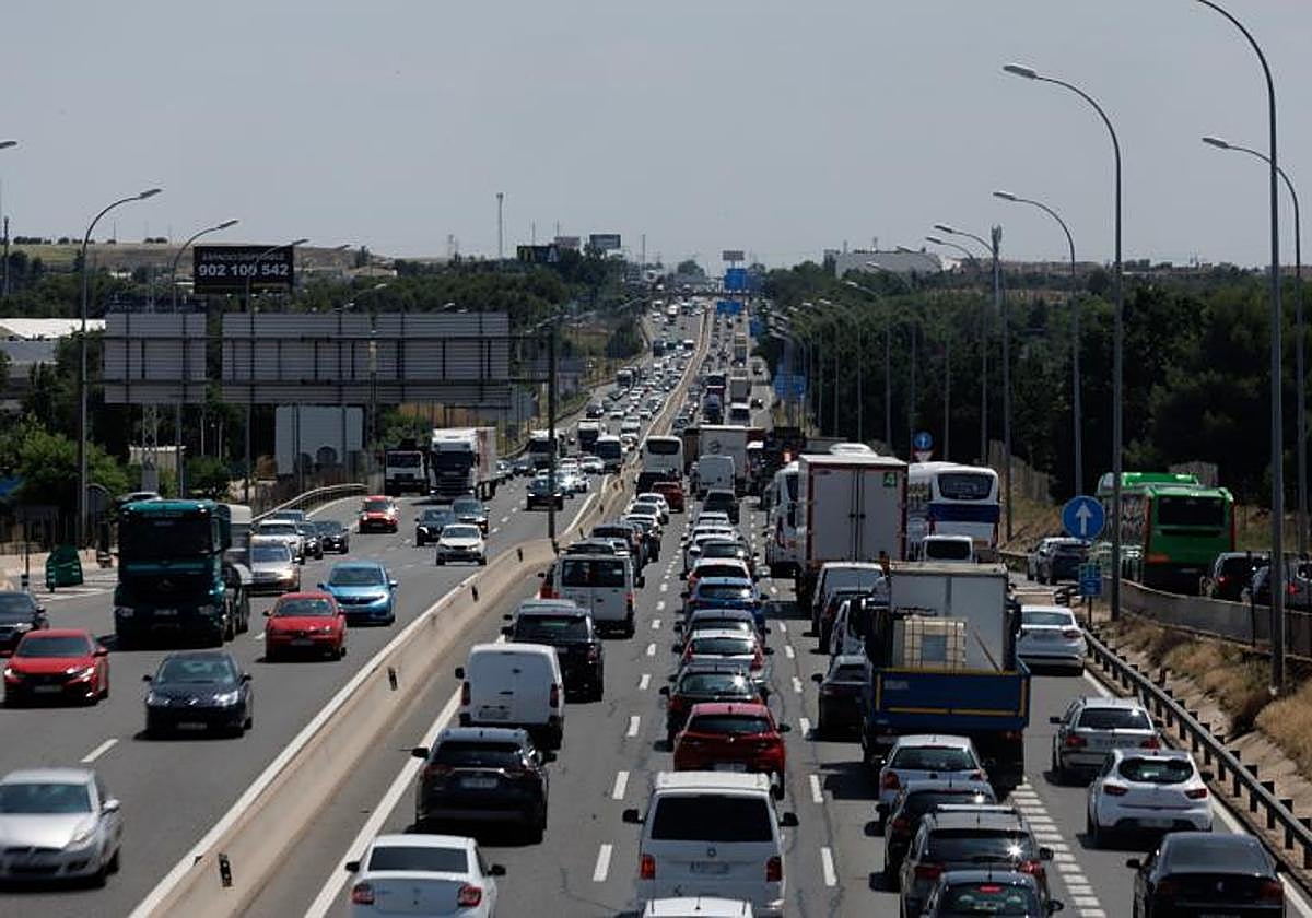 Circulación en una autopista.