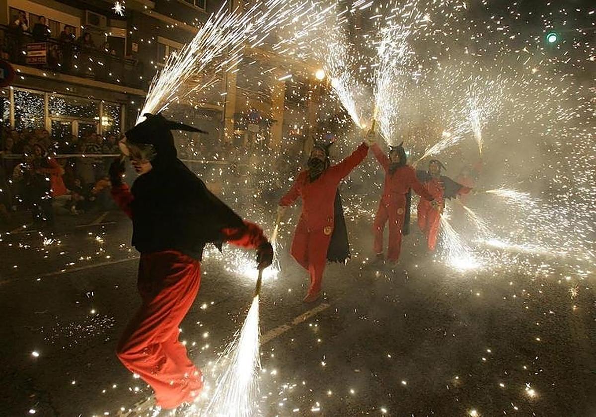 El correfoc de Dénia se ha cancelado por el riesgo máximo de incendios forestales.