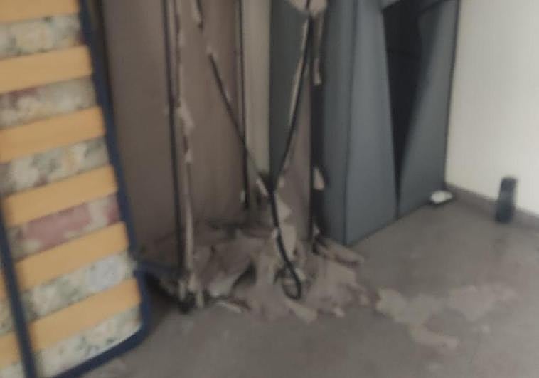 Imágenes del interior del cuartel de la Guardia Civil en Santa Pola.