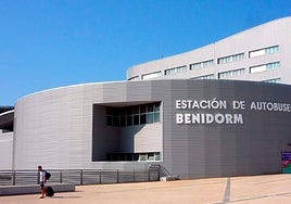 Imagen de archivo de la estación de autobuses de Benidorm