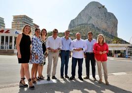 Acto del PPCV en Calpe de cara a las elecciones generales.