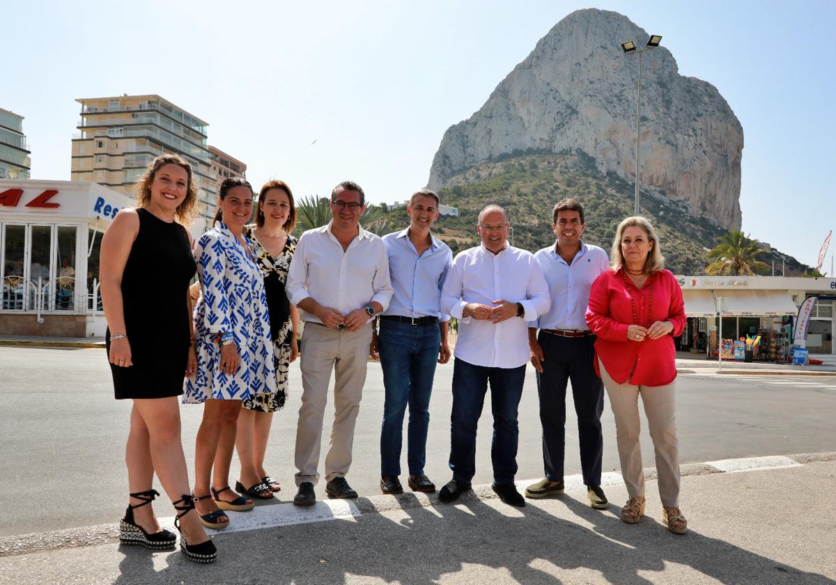 Acto del PPCV en Calpe de cara a las elecciones generales.