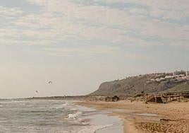 Playa del Carabassí en Elche.