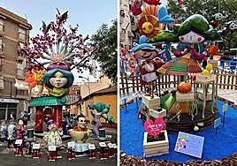 Ancha de Castelar y Carrer Major, primeros premios de las Hogueras de San Vicente.