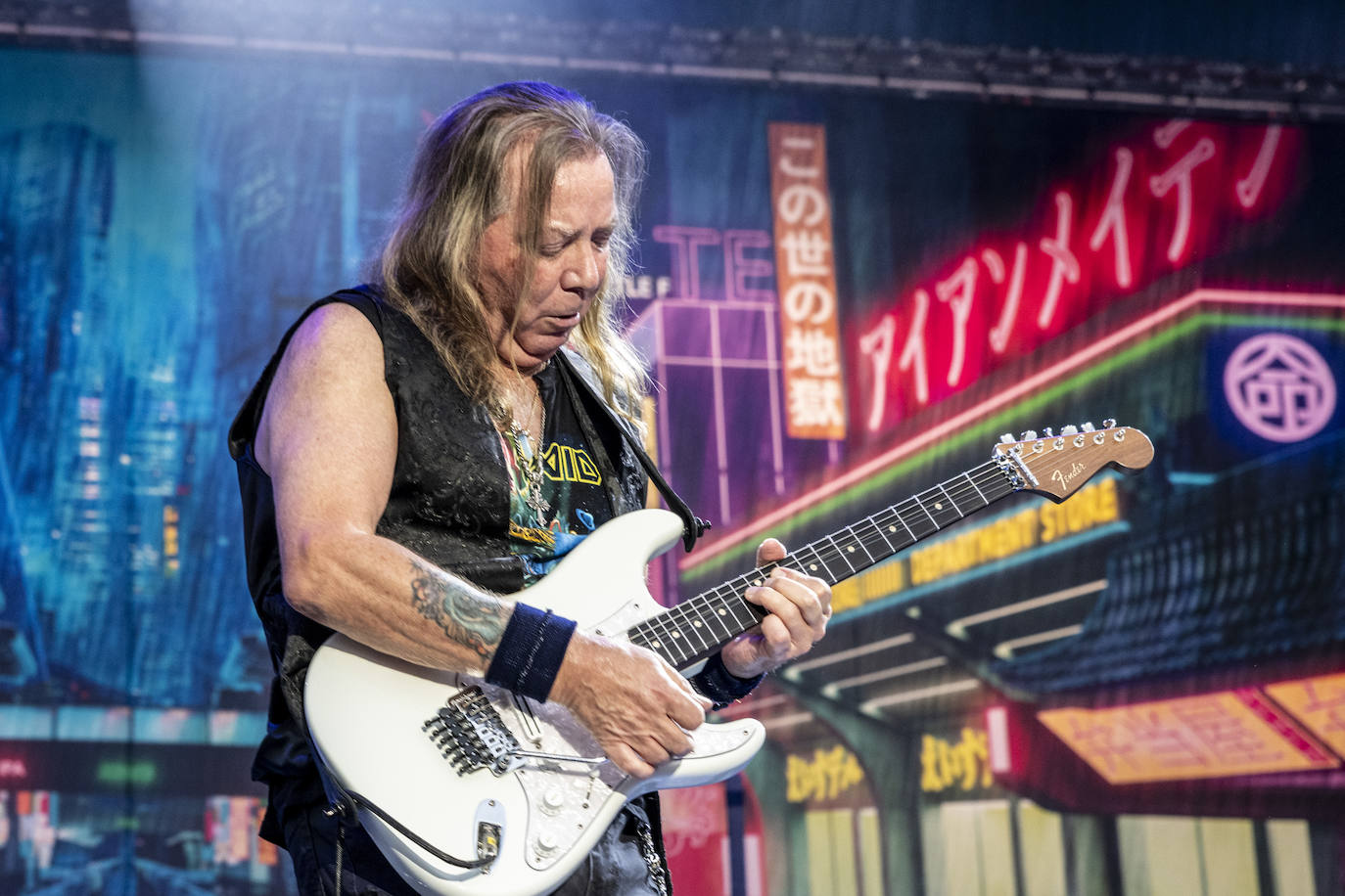 Las imágenes del concierto de Iron Maiden en Murcia