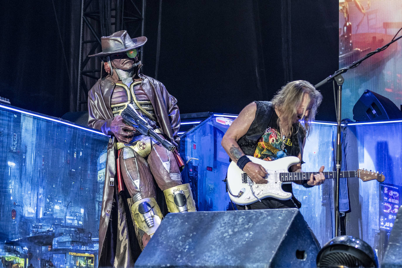 Las imágenes del concierto de Iron Maiden en Murcia