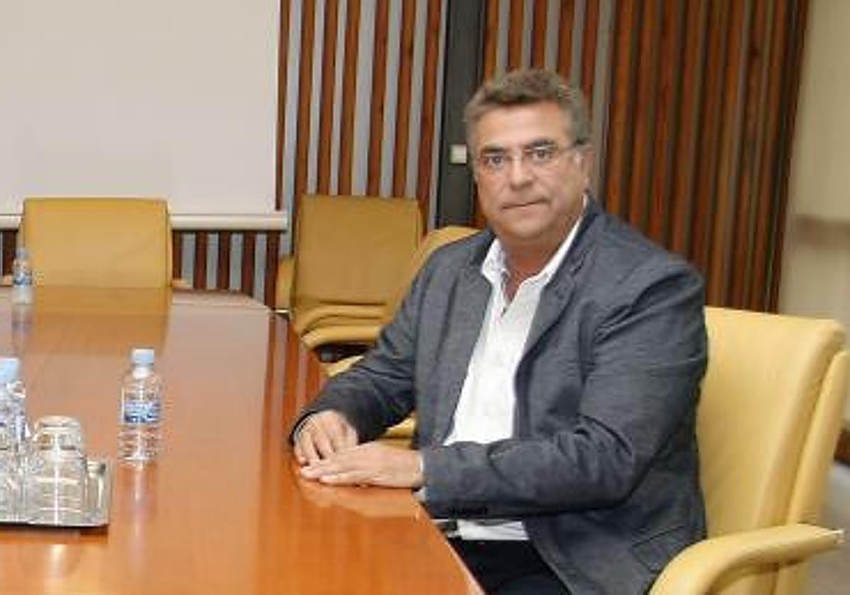 El constructor y dueño del Hércules CF Enrique Ortiz, en imagen de archivo.