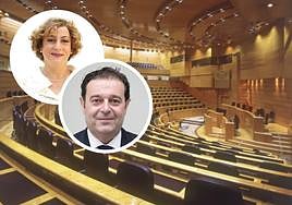 Gerardo Camps y Teresa Belmonte, desginados senadores territoriales por el PP.