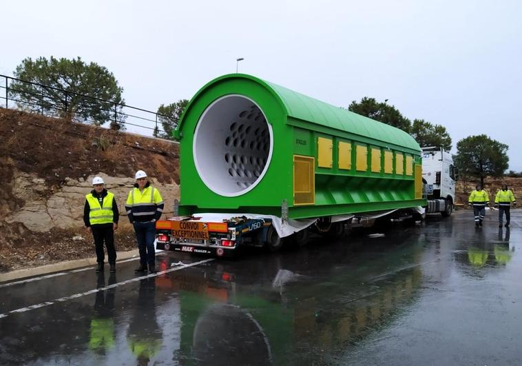 Nueva maquinaria del Centro de Tratamiento de Residuos de Alicante