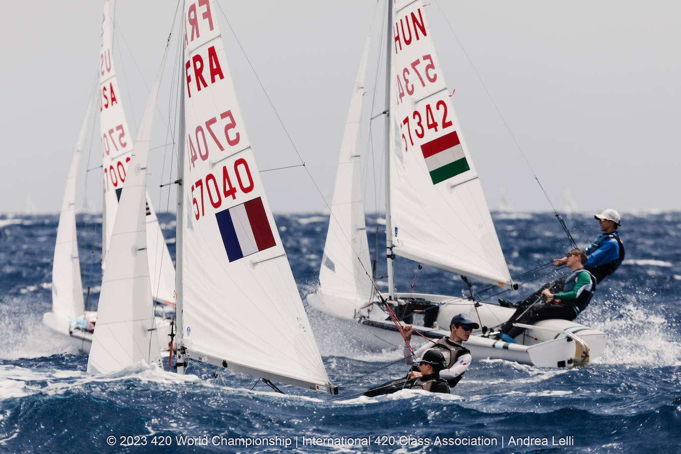 Día 6 del Campeonato del Mundo de 420 de Vela en Alicante