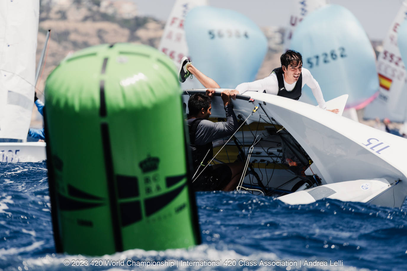 Día 6 del Campeonato del Mundo de 420 de Vela en Alicante
