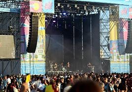 Una de las actuaciones de la apertura del Low Festival 2023.