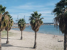 Playa de San Gabriel de Alicante