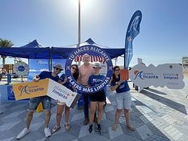 Educadores ambientales que llevarán a cabo la campaña.