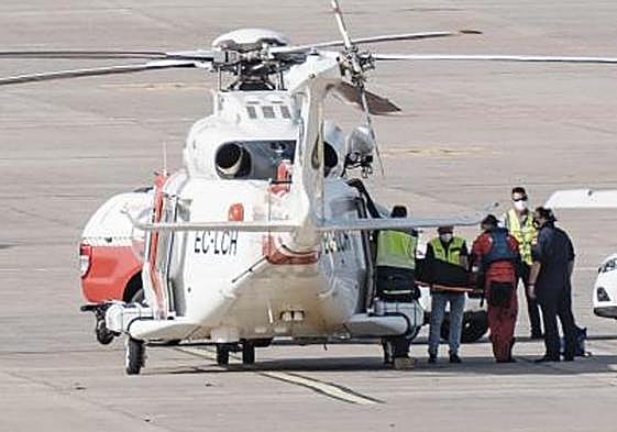 Helicóptero de Salvamento Marítimo, en imagen de archivo.