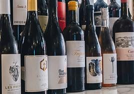 Botellas de vinos de Alicante