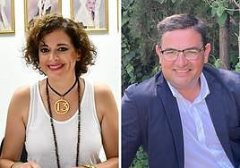 Los candidatos a presidir la Federació, Toñi Martín-Zarco y David Olivares.