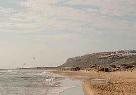 La playa del Carabassí de Elche en una imagen de archivo