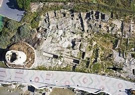 El yacimiento romano de Banys de la Reina.