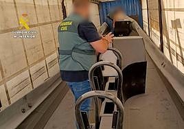 Actuación de la Guardia Civil