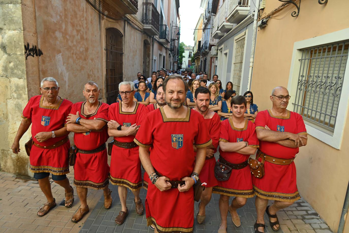 Los Moros y Cristianos protagonizan la Diana Festera de Dénia