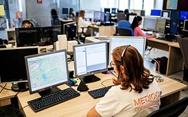 Instalaciones del Centro de Información y Coordinación de Urgencias.