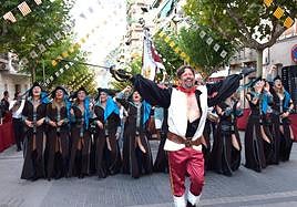 La Entrada de las fiestas de Moros y Cristianos de Xixona el pasado año.