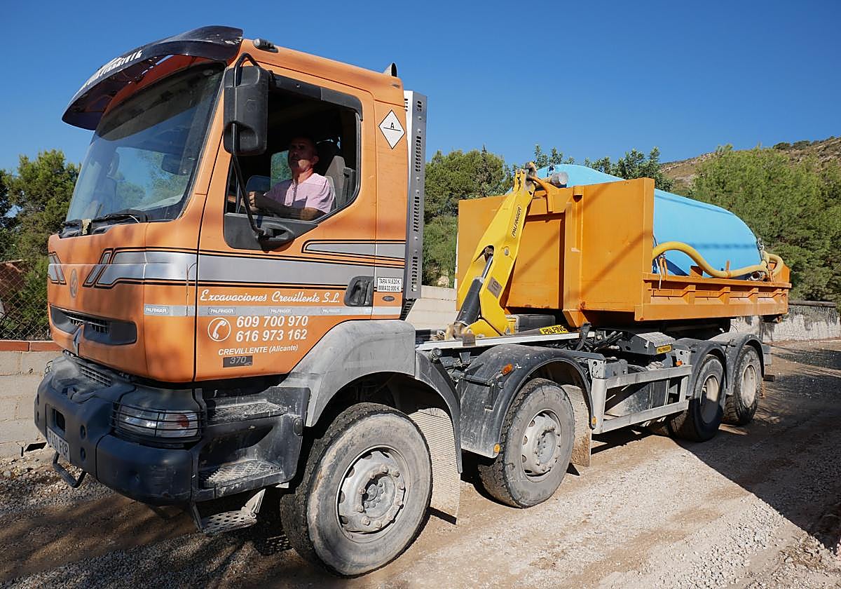 Maquinaria actuando en la zona.