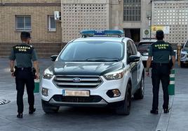 Agentes de la Guardia Civil en la provincia.