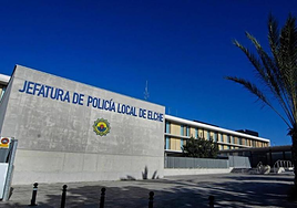 Comisaría de la jefatura de la Policía Local de Elche.
