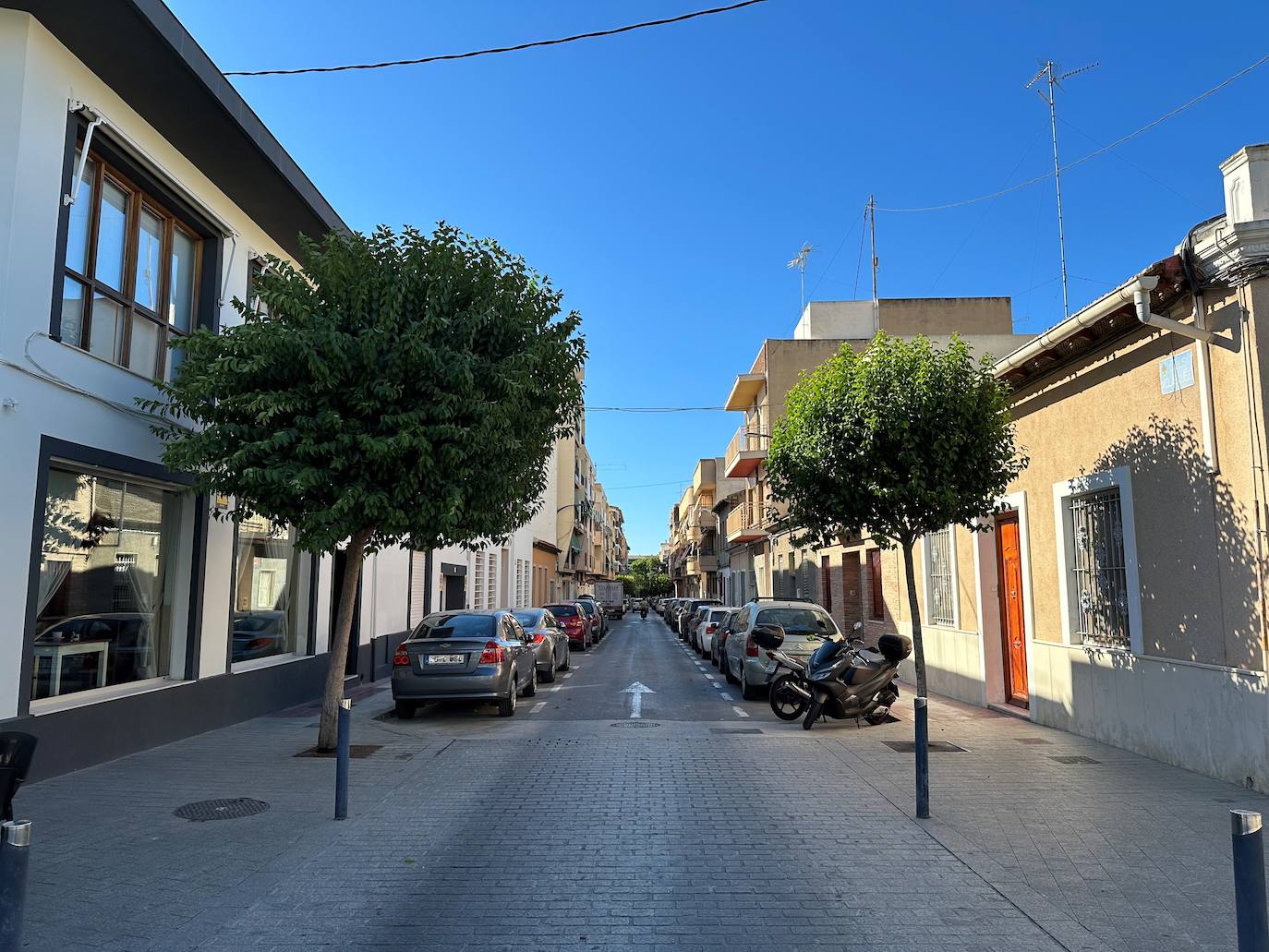 La calle Velazquez actualmente.
