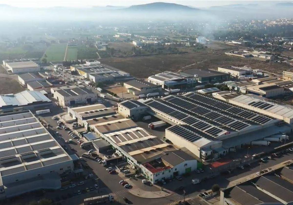 Polígono industrial donde se concentran la mayoría de empresas de Orihuela